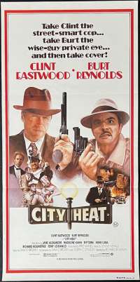 City Heat 1984 movie poster Clint Eastwood Burt Reynolds Daybill