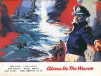 Above Us The Waves Movie Vintage Trade Ad British Original 1956 Rare