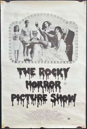 The Rocky Horror Picture Show Poster Rolled One Sheet 1975 Style B
