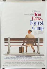 Forrest Gump Poster One Sheet ROLLED Rare Original 1994 Tom Hanks