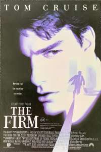 The Firm Movie Poster Original Daybill Rolled 1993 Tom Cruise Gene Hackman