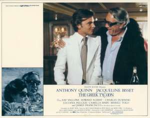 The Greek Tycoon Lobby Card 1 USA 11x14 Original 1978 Anthony Quinn