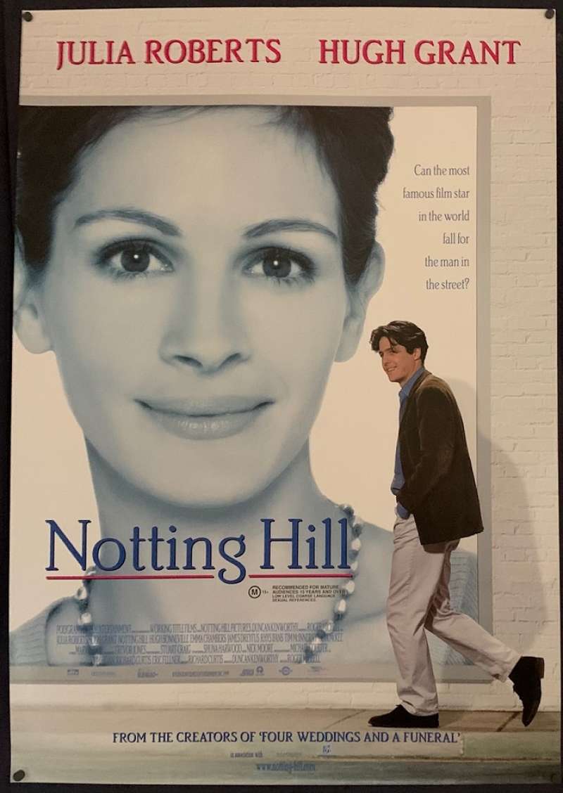 All About Movies - Notting Hill Poster Original One Sheet 1999 Julia ...