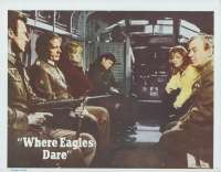 Where Eagles Dare Lobby Card 1 USA 11x14 Original 1968 Eastwood