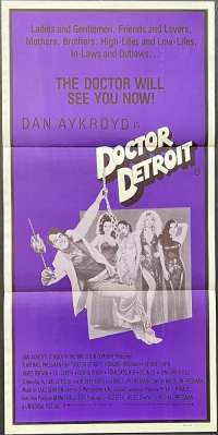Doctor Detroit Daybill Movie poster