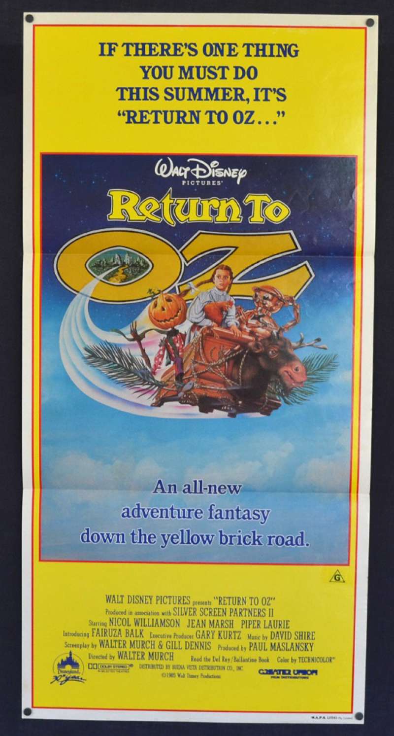 return to oz poster