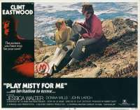 Play Misty For Me Lobby Card 1 USA 11x14 Original 1971 Eastwood