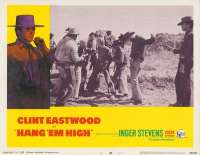 Hang Em High Lobby Card 5 USA 11x14 Original 1968 Clint Eastwood
