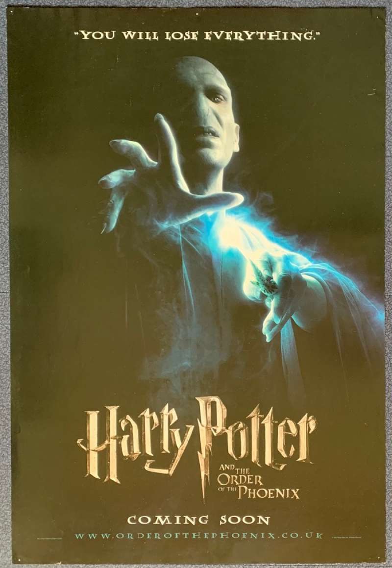 All About Movies - Harry Potter And The Order Of The Phoenix Poster  Original UK One Sheet 2007