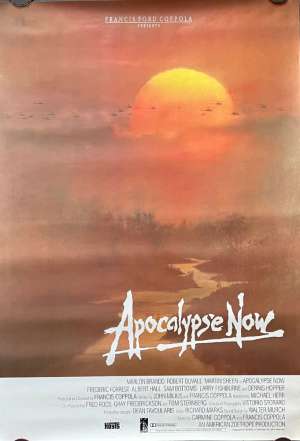 Apocalypse Now Poster One Sheet Original Commercial Release 1979
