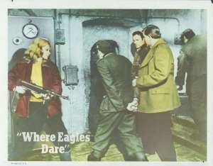 Where Eagles Dare Lobby Card 6 USA 11x14 Original 1968 Eastwood