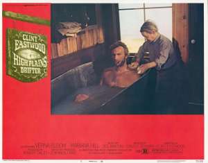 High Plains Drifter Lobby Card 5 USA 11x14 Original 1973 Clint Eastwood