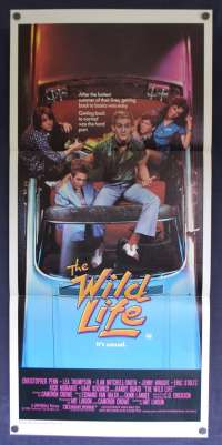 The Wild Life Daybill Poster Original 1984 Christopher Penn Lea Thompson Eric Stoltz