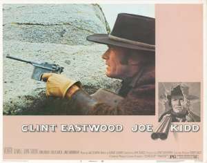 Joe Kidd Lobby Card 3 USA 11x14 Original 1972 Clint Eastwood Duvall