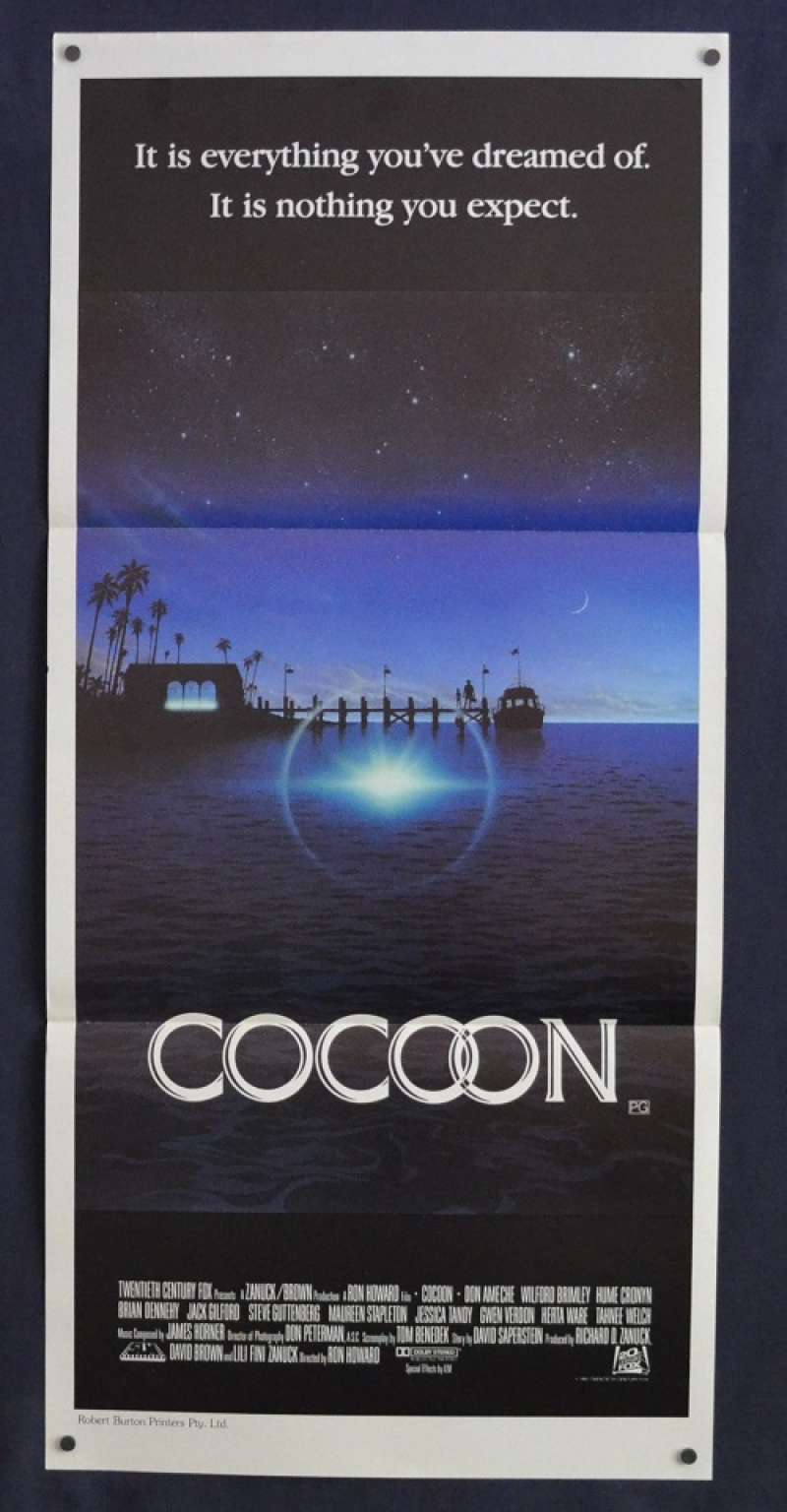 All About Movies - Cocoon Poster Original Daybill 1985 Steve Guttenburg ...