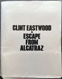 Escape From Alcatraz Press Kit And Stills Original 1979 Clint Eastwood
